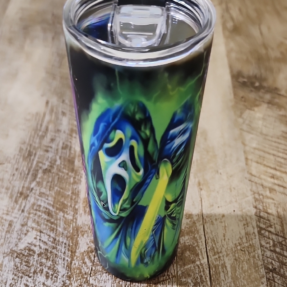 Scream Themed Travel Cup